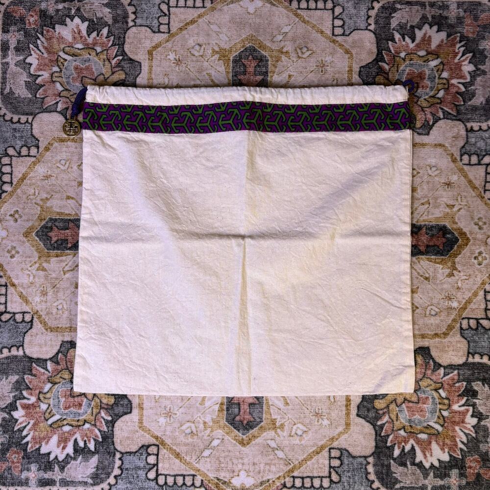 Tory Burch Small Dust Bag Designer Storange Drawstring accessory Bag